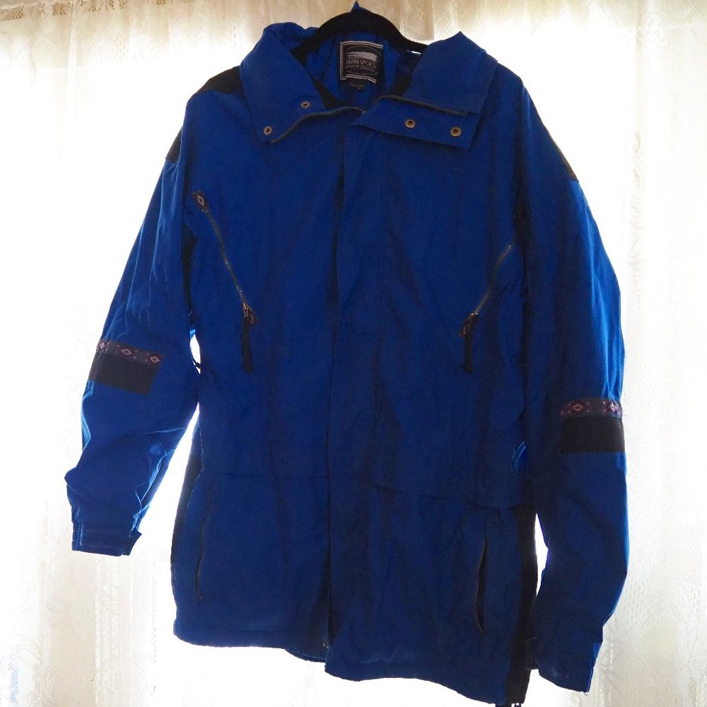 XL- Sierra Sport Blue Lightweight Jacket